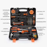 45 Pcs Household Hand Tools Set Hand Tool Kit for Home Office Car Repair Tools - ElectronX Plus