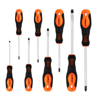 HORUSDY 8Pc Magnetic Screwdriver Set Non-slip Handle Phillips Slotted Tool New - ElectronX Plus