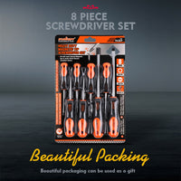 HORUSDY 8Pc Magnetic Screwdriver Set Non-slip Handle Phillips Slotted Tool New - ElectronX Plus