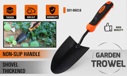 HORUSDY 13'' Garden Trowel Hand Shovel Spade Farmland Transplant Digging Tool - ElectronX Plus