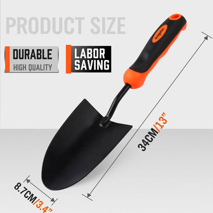 HORUSDY 13'' Garden Trowel Hand Shovel Spade Farmland Transplant Digging Tool - ElectronX Plus