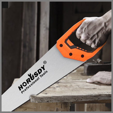 20" Hand Saw Sharp Cut Wood Plastic Cutting Heavy Duty Crosscut Saw 600mm Long - ElectronX Plus