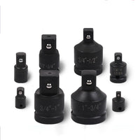 8Pc Impact Socket Reducer Set Heavy Duty Adaptor For Ratchet Wrench With Case - ElectronX Plus