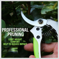 Bypass Pruning Shears Cutter Home Gardening Plant Scissor Branch Tool With Lock - ElectronX Plus