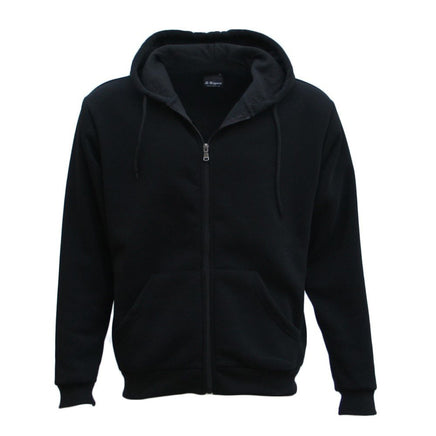 Unisex Ultra-Warm Fleece Zip Hoodie Jacket with Pockets - Sizes XS-8XL - ElectronX Plus