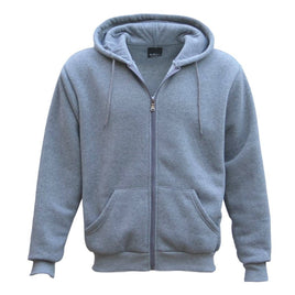 Unisex Zip Fleece Hoodie Jacket - Ultra-Warm, Lightweight, High-Quality Polyester - ElectronX Plus