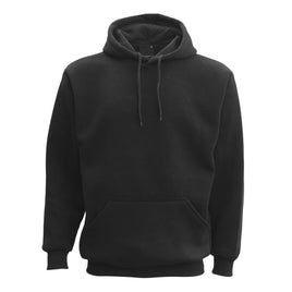 Unisex Adult Basic Plain Hoodie Pullover Sweater - Ultra-Warm Fleece with Pockets - ElectronX Plus