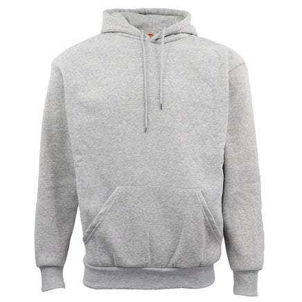 Unisex Adult Basic Plain Hoodie Pullover Sweater - Ultra-Warm Fleece, Polyester - ElectronX Plus