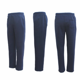 Unisex Fleece Lined Track Pants - Sport, Gym, Work, Casual - Relaxed Fit, Polyester - ElectronX Plus