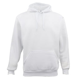 Unisex Adult Basic Plain Hoodie Pullover - Ultra-Warm Fleece, High-Quality Polyester - ElectronX Plus