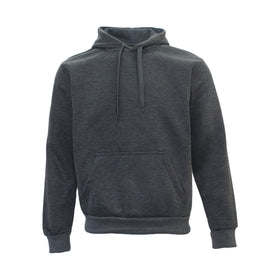 Unisex Adult Basic Plain Hoodie Pullover Sweater - Ultra-Warm Fleece, High-Quality Polyester - ElectronX Plus