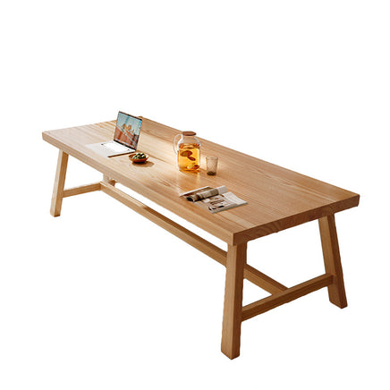 1.8M Solid Wood Dining Table Square Dining Table Dining Table Kitchen Furniture - ElectronX Plus