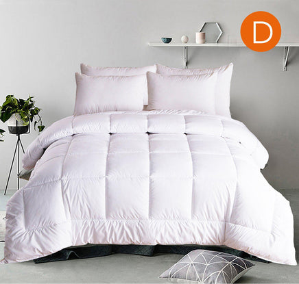 down alternative quilt doona 500gsm double - ElectronX Plus