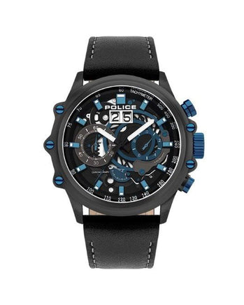 Police Men's Black  Watch - One Size - ElectronX Plus