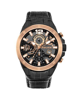 Police Men's Rose Gold  Watch - One Size - ElectronX Plus