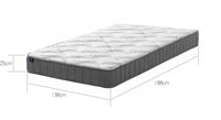 LUNALAND Easeful Eco Spay Foam Pocket Spring 20CM Double Hybrid Mattress - ElectronX Plus