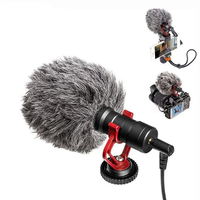 HZ MG1 Cardioid Shotgun Lavalier Microphone For Camera Smartphone - ElectronX Plus