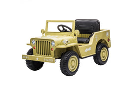 Go Skitz Major 12V Electric Ride On - Khaki - ElectronX Plus