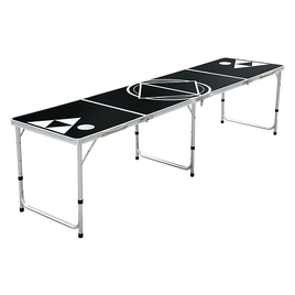 Professional 8ft Beer Pong Table Drinking Game - ElectronX Plus