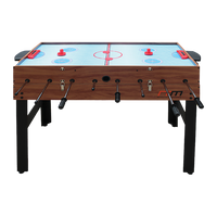 4FT 3-in-1 Games Foosball Soccer Hockey Pool Table - ElectronX Plus