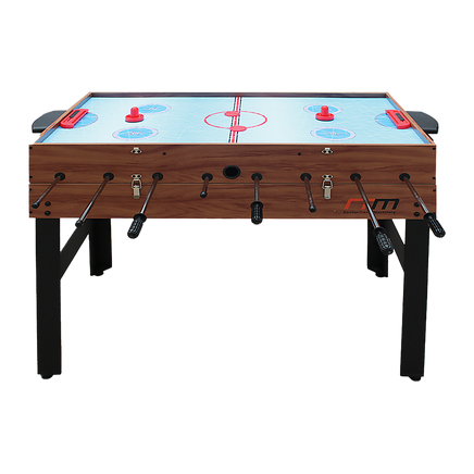 4FT 3-in-1 Games Foosball Soccer Hockey Pool Table - ElectronX Plus