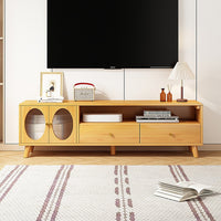 Modern TV Cabinet Entertainment Unit Stand Storage - ElectronX Plus