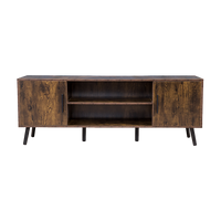 Modern TV Cabinet Entertainment Unit Stand Storage - ElectronX Plus