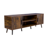 Modern TV Cabinet Entertainment Unit Stand Storage - ElectronX Plus