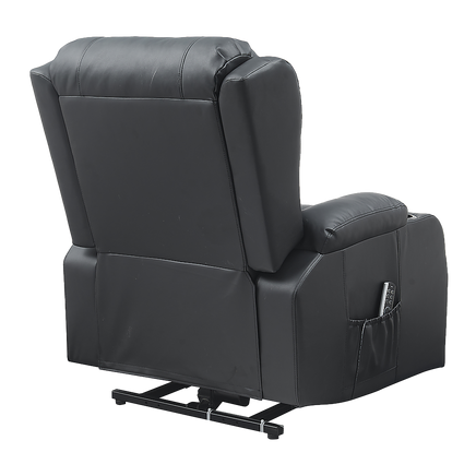 Lift Heated Leather Recliner Electric Massage Chair with USB port - ElectronX Plus