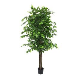 Artificial Ficus Tree 180cm Nearly Natural UV Resistant - ElectronX Plus