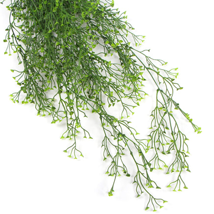 Artificial Hanging Plant (Natural Green) UV Resistant 90cm - ElectronX Plus