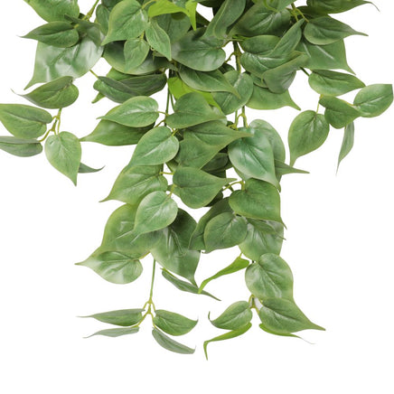 Nearly Natural Artificial Philodendron Hanging Bush 75cm - ElectronX Plus