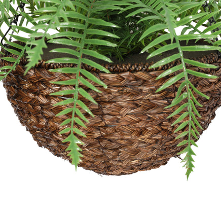 Large Artificial Hanging Basket (Fern Hanging Basket) - ElectronX Plus