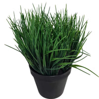 Artificial Ornamental Potted Dense Green Grass UV Resistant 30cm (Overstock Clearance) - ElectronX Plus