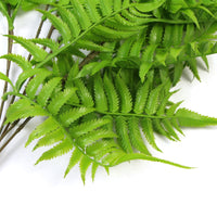 Artificial Hanging English Fern (Two-Tone) Foliage UV Resistant 80cm - ElectronX Plus