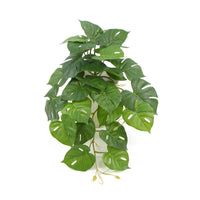 Decorative Ceramic Bowl Potted Artificial Monstera Plant 30cm - ElectronX Plus