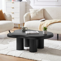 Colton Black Coffee Table - ElectronX Plus