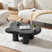 Colton Black Coffee Table - ElectronX Plus