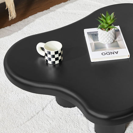 Colton Black Coffee Table - ElectronX Plus