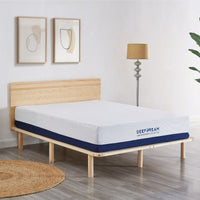 Plush Knitted Organic Cotton Memory Foam Mattress Double - ElectronX Plus