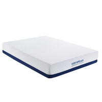 Plush Knitted Organic Cotton Memory Foam Mattress Double - ElectronX Plus