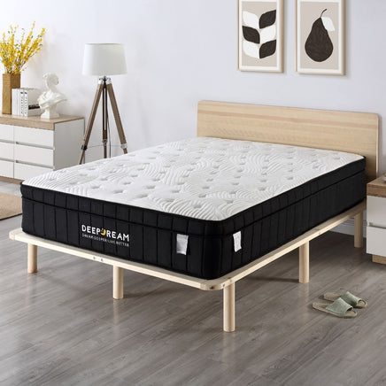 Charcoal Infused Super Firm Pocket Mattress Double - ElectronX Plus