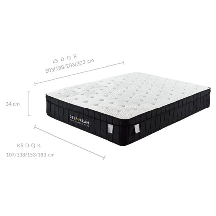 Charcoal Infused Super Firm Pocket Mattress King - ElectronX Plus