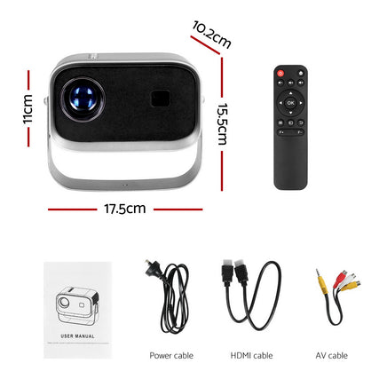 Devanti Mini Video Projector 1080P - ElectronX Plus