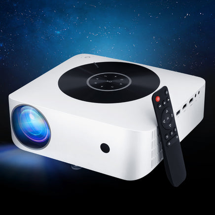 Devanti Bluetooth Video Projector WIFI 1080P Home Theater HDMI Touch Screen - ElectronX Plus