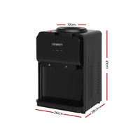 Devanti Water Cooler Dispenser Bench Top Black - ElectronX Plus