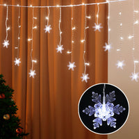 160 LED 6M Christmas Lights Icicle Light Solar Cold Jingle Jollys