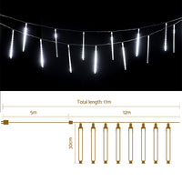 12M Christmas Lights Icicle Light 960 LED Falling Metor Jingle Jollys