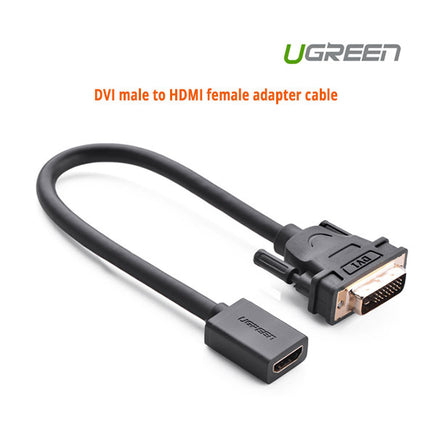 UGREEN DVI male to HDMI female adapter cable (20118) - ElectronX Plus