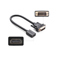 UGREEN DVI male to HDMI female adapter cable (20118) - ElectronX Plus